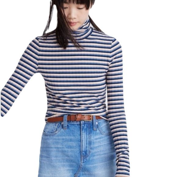 MADEWELL Long Sleeve Top in Stripe! - Picture 8 of 8